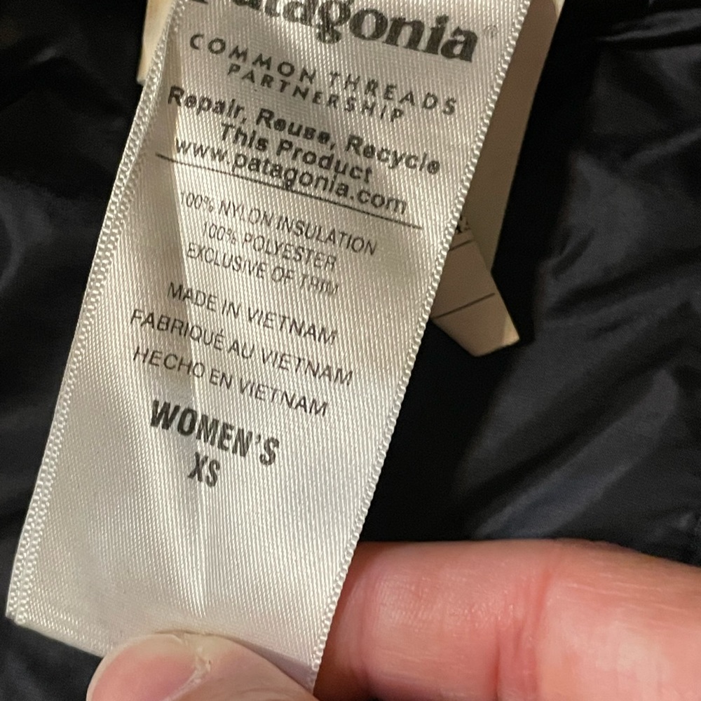 Patagonia Kai Lee Parka Black Full-Zip Coat Jacket Women’s Size XS 28271-FA15 - Picture 5 of 6